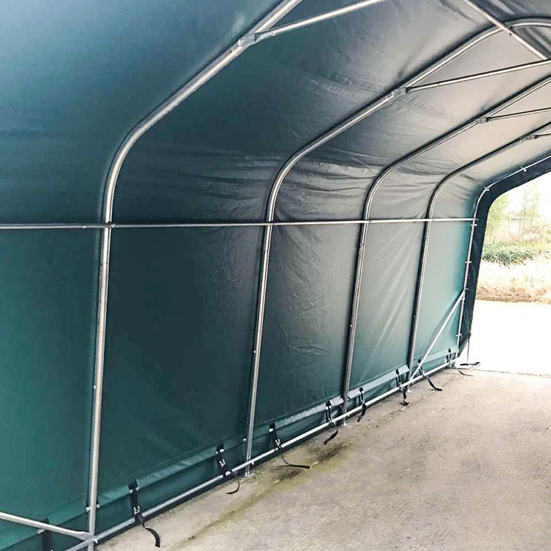 Wodoodporne przenośne garaże i wiaty o wymiarach 3,3 x 6 (11 „x 20”) z PVC