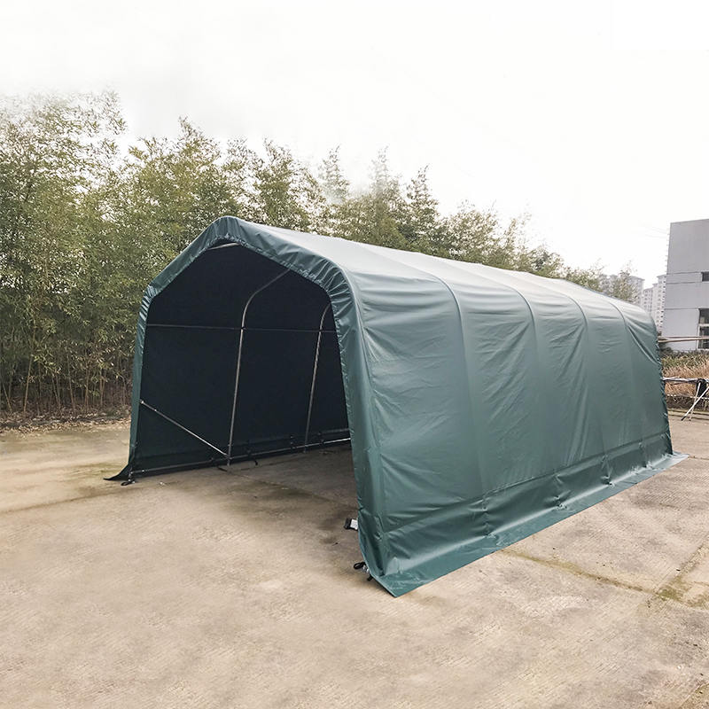 Wodoodporne przenośne garaże i wiaty o wymiarach 3,3 x 6 (11 „x 20”) z PVC