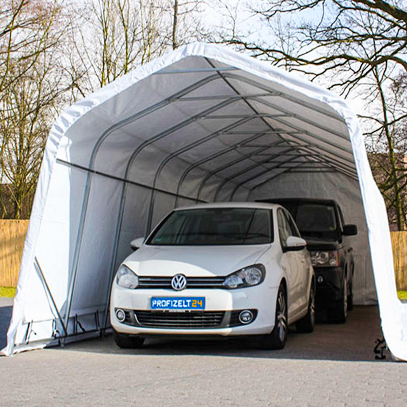 Wodoodporne przenośne garaże i wiaty o wymiarach 3,3 x 6 (11 „x 20”) z PVC