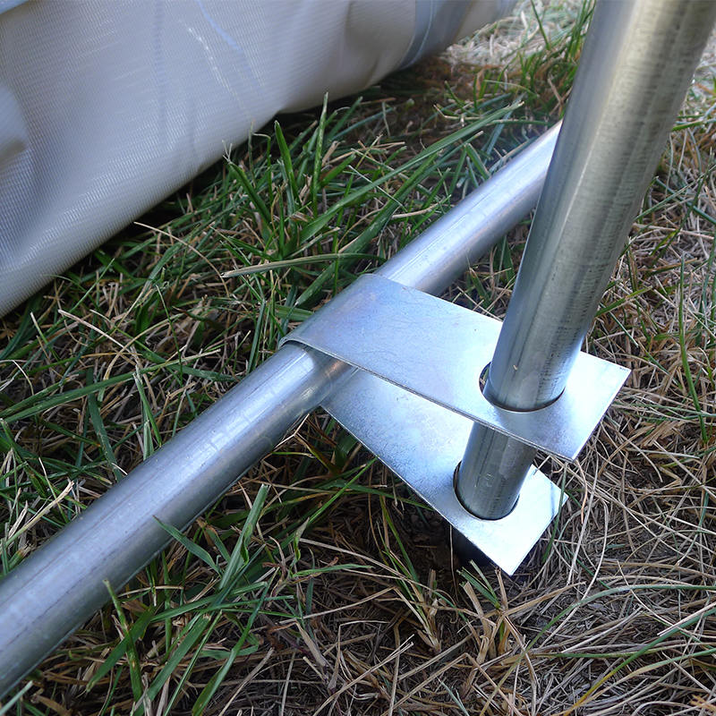 Namiot do tymczasowego przechowywania w garażu z PVC o wymiarach 2,44 x 3,66 (8 x 12 cali).