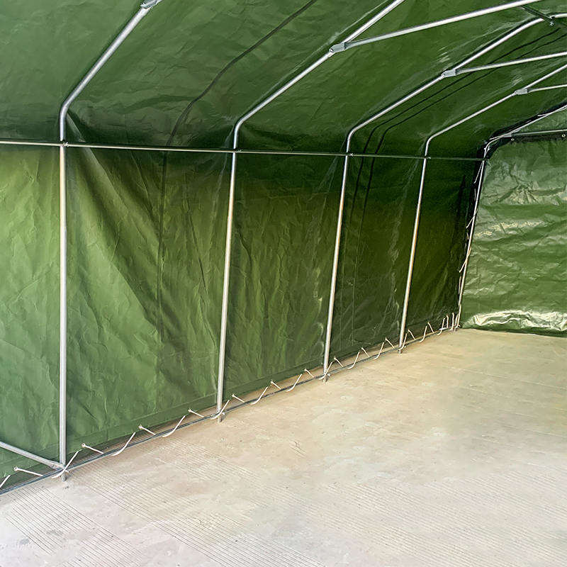 Przenośny garaż samochodowy o wymiarach 3,3 x 6,1 m (11 x 20 cali) z wytrzymałego, odpornego na promieniowanie UV płótna PE