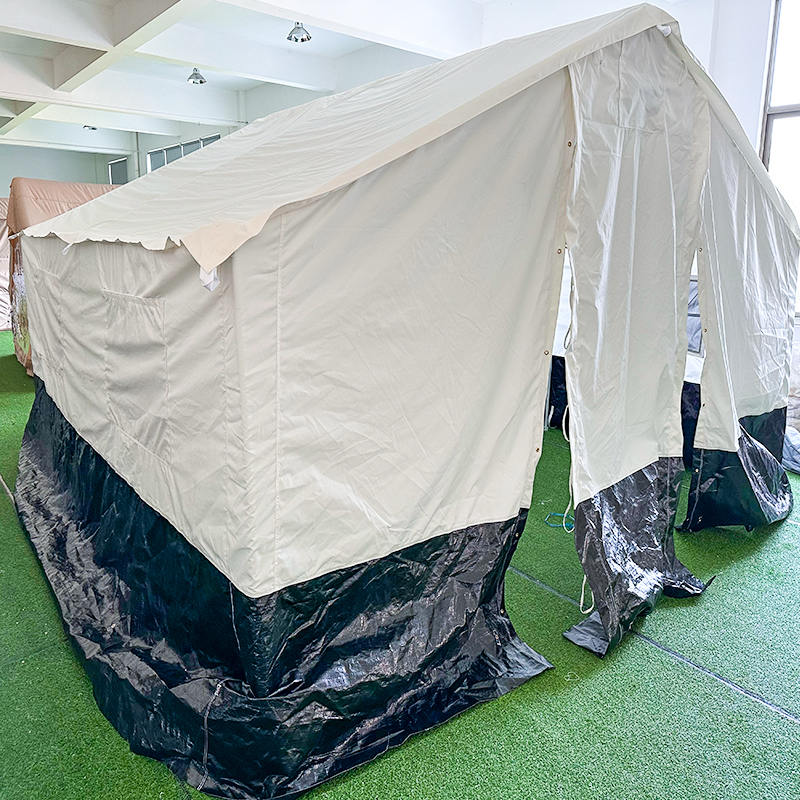 ICRC IFRC UNHCR Standardowy 5-osobowy, podwójny, składany namiot rodzinny na każdą pogodę