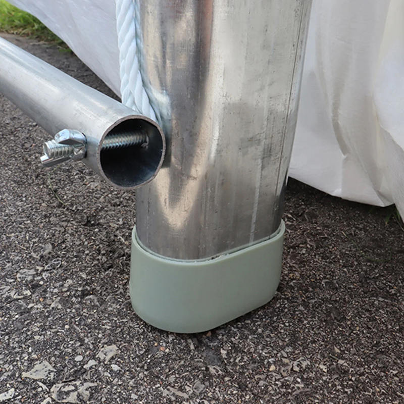 Podwójna wiata samochodowa z PE o wymiarach 6 x 6 m (20 x 20 cali) Przenośny garaż o dużej wytrzymałości