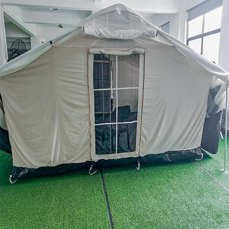 ICRC IFRC UNHCR Standardowy 5-osobowy, podwójny, składany namiot rodzinny na każdą pogodę