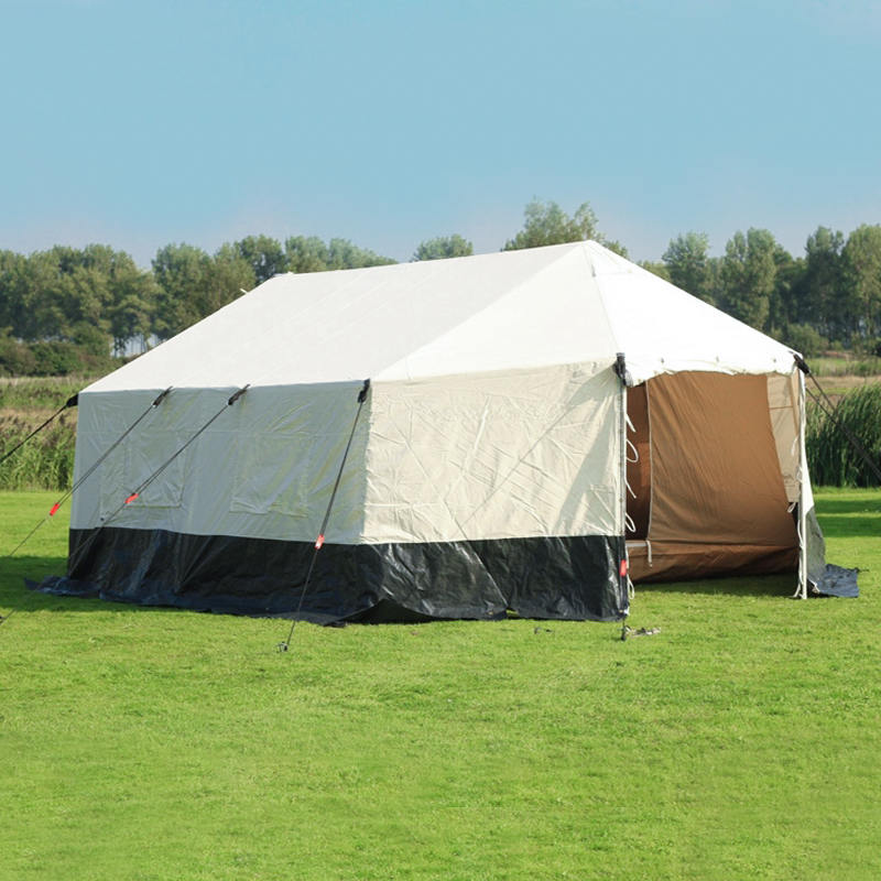 ICRC IFRC UNHCR Standardowy 5-osobowy, podwójny, składany namiot rodzinny na każdą pogodę