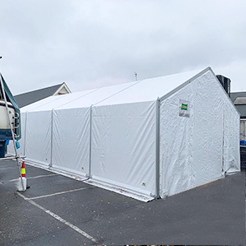 Standard IFRC/ICRC/WFP/IOM Przenośny namiot przenośny o wymiarach 6,5 x 8 m (MSU)