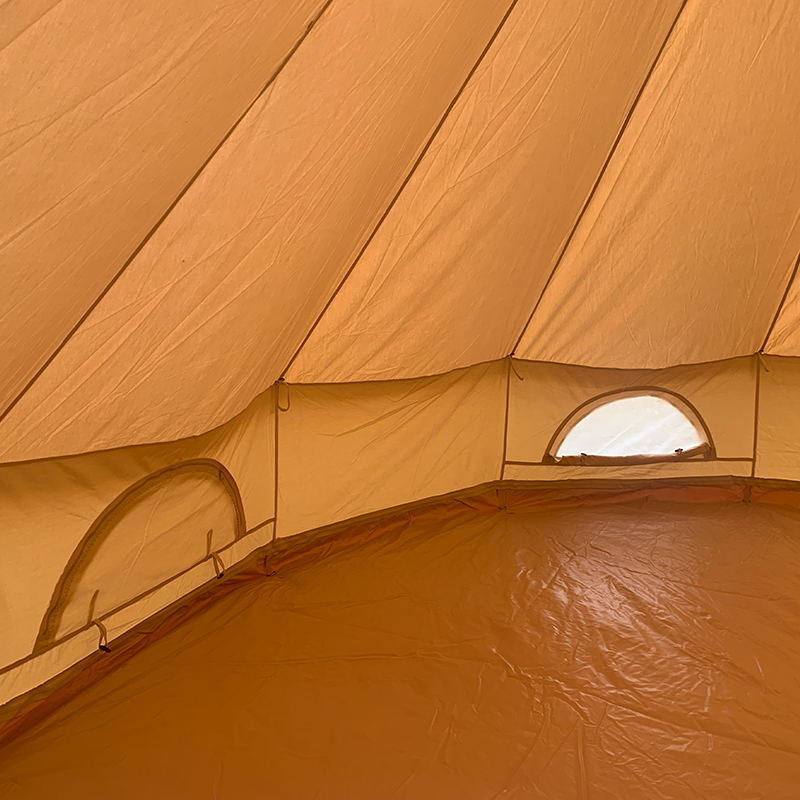 Namiot płócienny o powierzchni 4 m i 4 osoby na rodzinny kemping