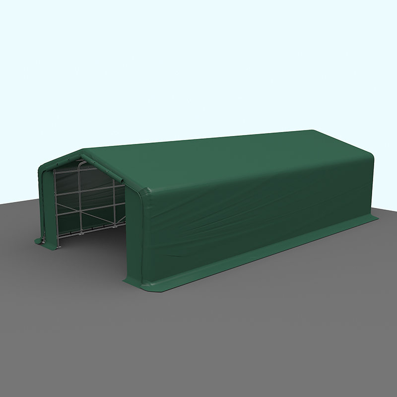 Przemysłowe namioty magazynowe o wymiarach 6X12 i wysokości 2,6 m, odporne na wysokie temperatury