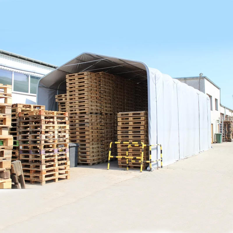 Namiot magazynowy o wymiarach 8X12 4 m, odporny na promieniowanie UV, namiot przeciwsłoneczny