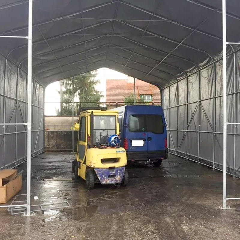 Namiot magazynowy o wymiarach 8X12 4 m, odporny na promieniowanie UV, namiot przeciwsłoneczny