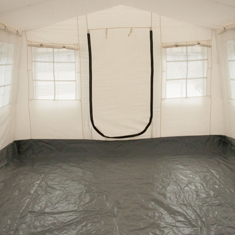 Uniwersalny namiot typu Huggy o powierzchni 24 m² w standardzie UNICEF