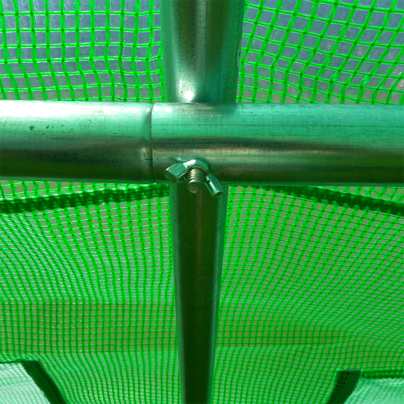 Duże, wytrzymałe szklarnie w tunelu foliowym o wymiarach 4x10x2,3 m