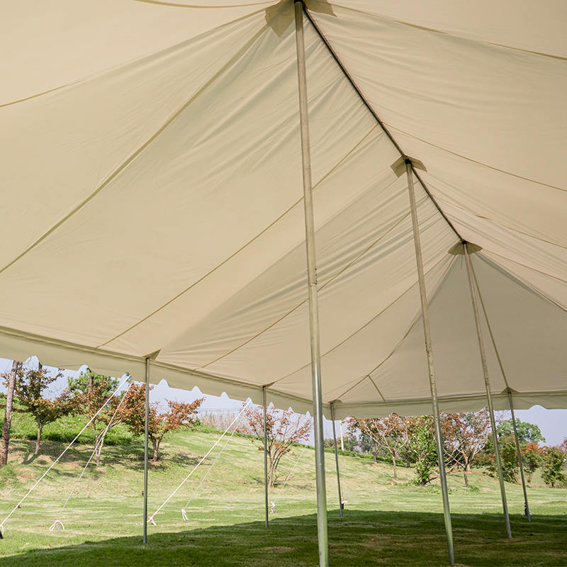 Namiot z baldachimem z PCV o wymiarach 20 