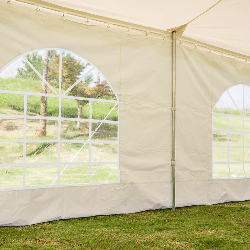 Namiot z baldachimem z PCV o wymiarach 20 