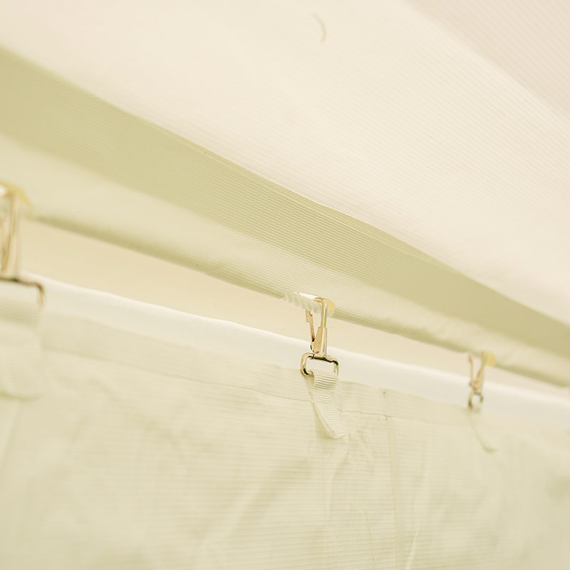 Namiot z baldachimem z PCV o wymiarach 20 