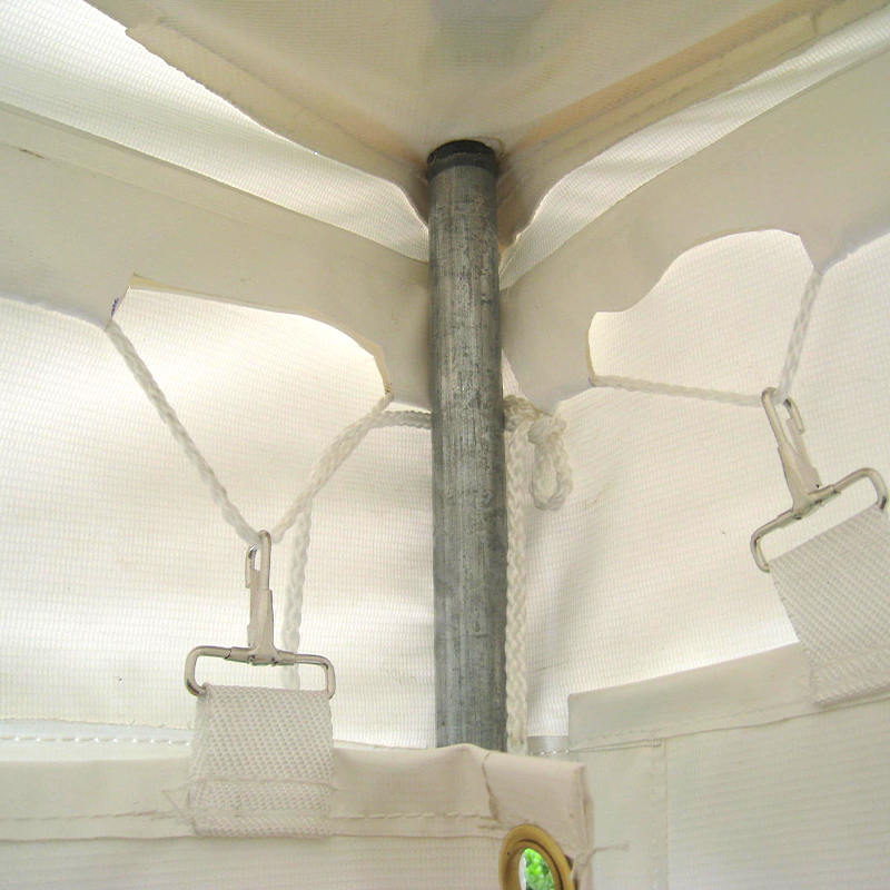 Tradycyjny namiot imprezowy z PCV o wymiarach 7 x 12 m z oknami