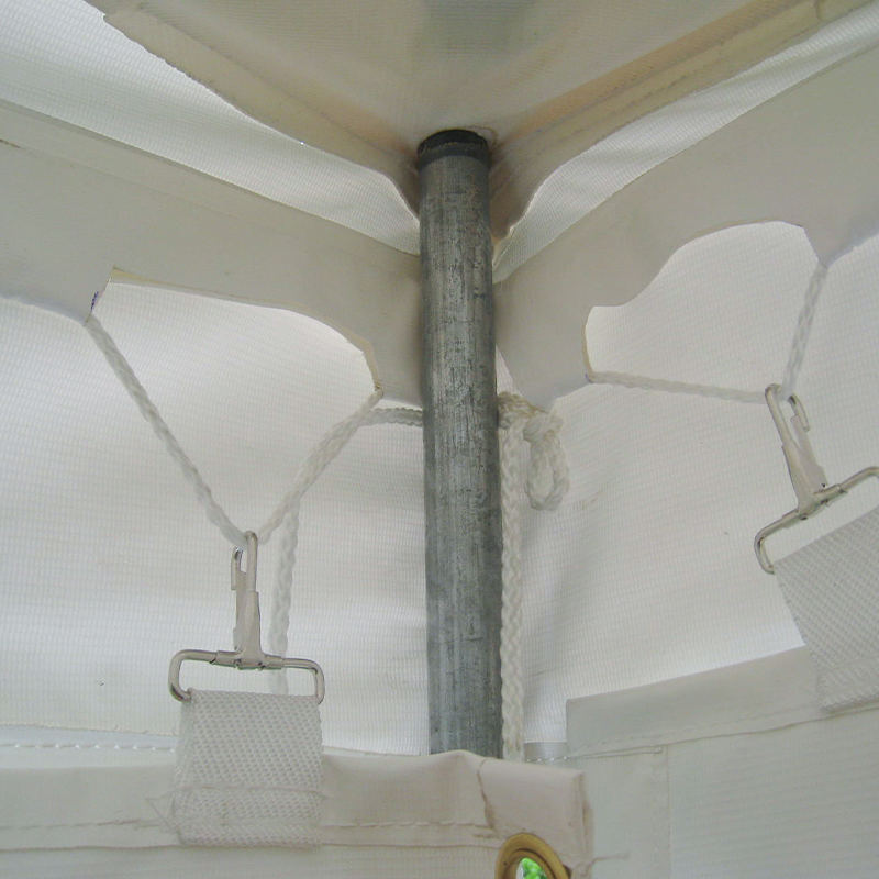 Tradycyjny namiot o dużej wytrzymałości z PCV o wymiarach 9 x 18 m