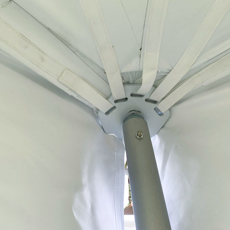 Komercyjny namiot segmentowy Premium o wymiarach 40 x 60 cali (12 x 18 m).