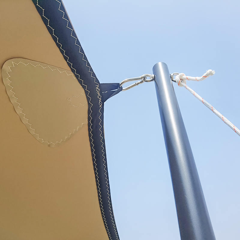 Wodoodporny, rozciągliwy baldachim namiotu o wymiarach 7 x 12 m