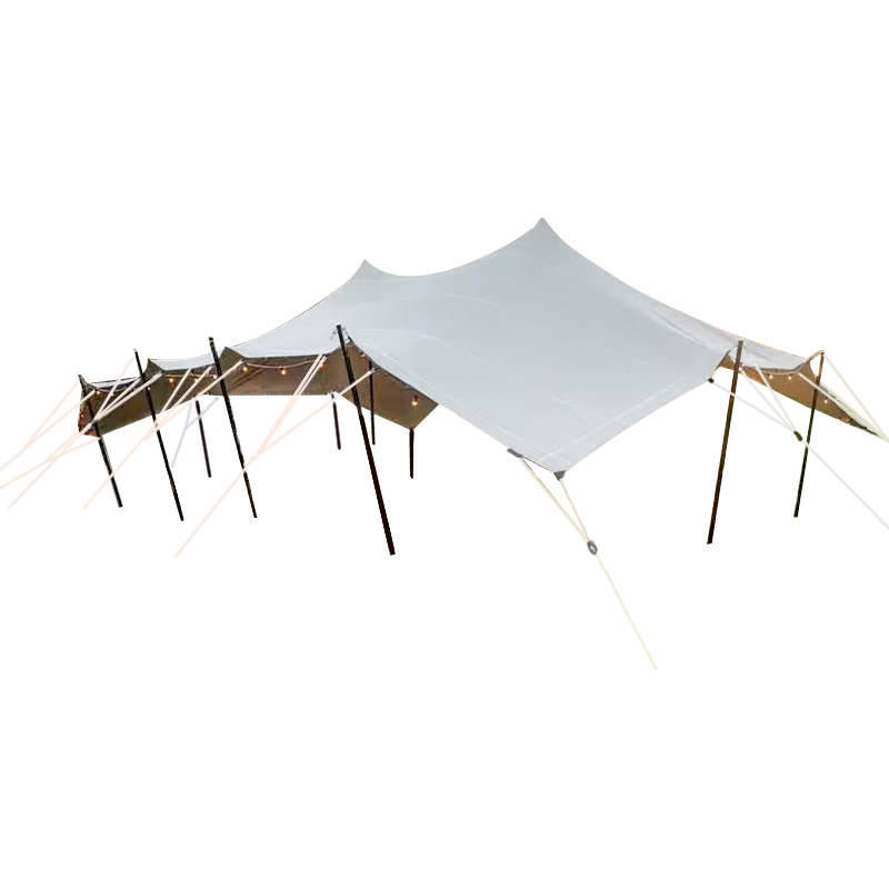 Namiot elastyczny elastyczny o wymiarach 8 x 10 m, odporny na promieniowanie UV