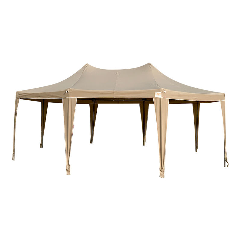 Tradycyjny ośmiokątny pagoda o wymiarach 5 x 6,8 m, wodoodporny namiot z pawilonem imprezowym z PCV