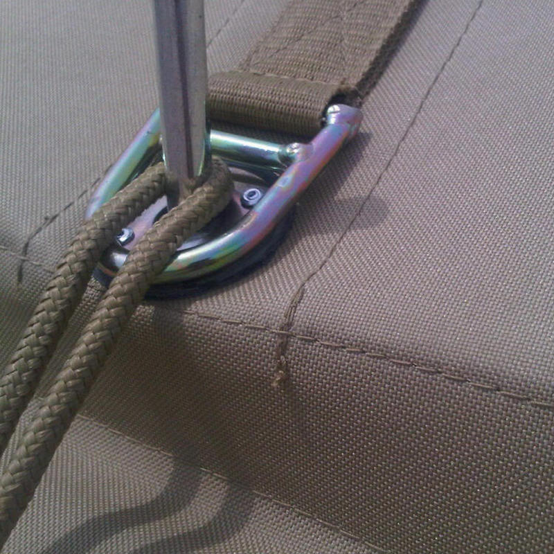 Namiot wojskowy z płótnem biodrowym o wymiarach 5 x 10 m ogólnego przeznaczenia