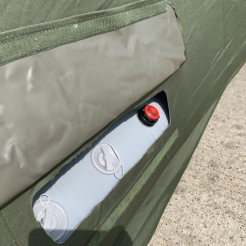 Nadmuchiwany namiot dowodzenia wojskowego o powierzchni 30 m²