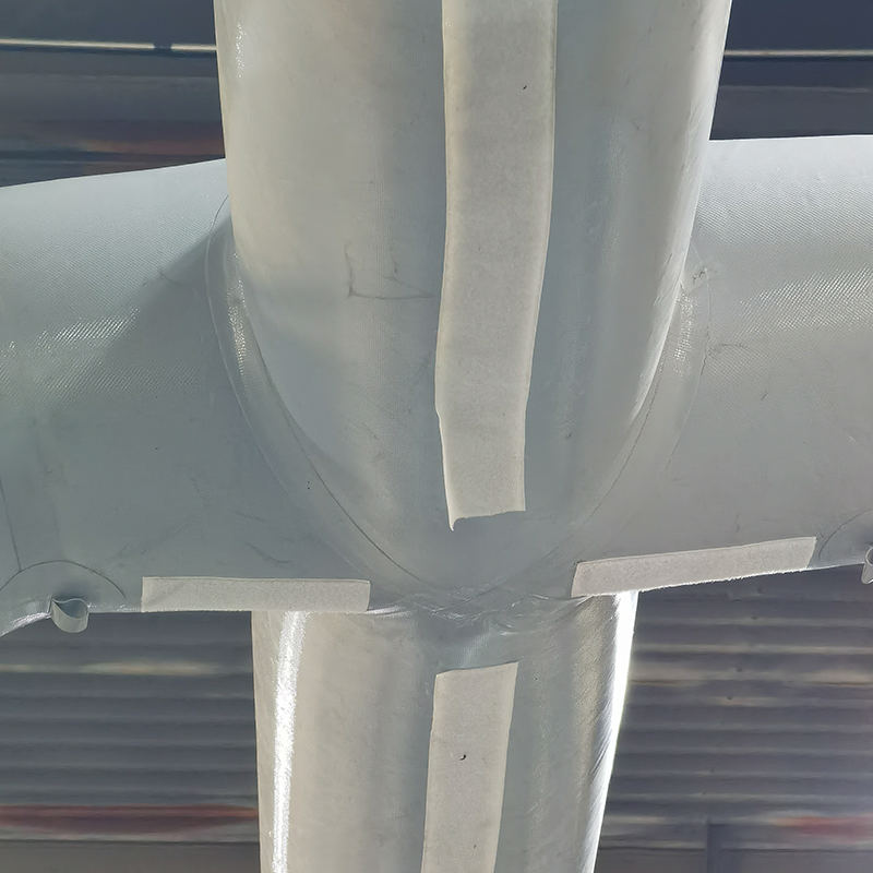 Wielofunkcyjny nadmuchiwany namiot o powierzchni 42 m² do szybkiego rozkładania